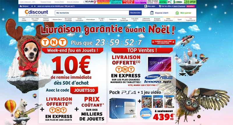 homepage cdiscount